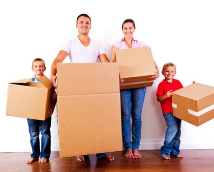 Careful furniture handling during a Finchley home move