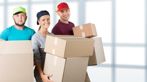 Packing materials and organized boxes for Finchley relocation support