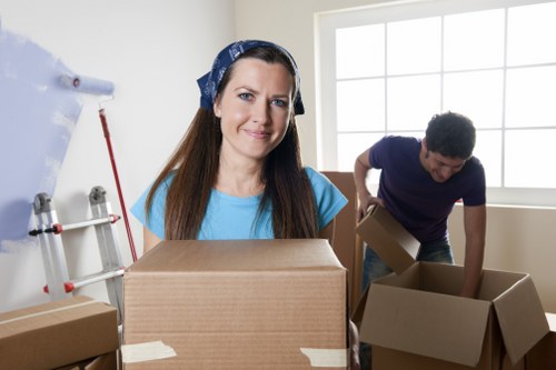Packing boxes and moving supplies for a Finchley relocation
