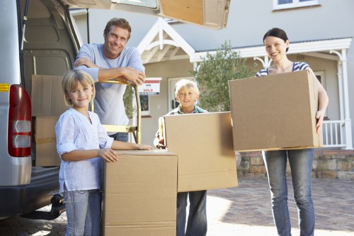 Safe piano moving equipment used for removals in Finchley homes