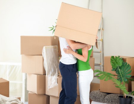 Moving crew loading furniture safely during a Finchley removals job