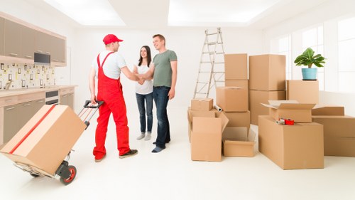 Professional packing and labeling for a Finchley relocation