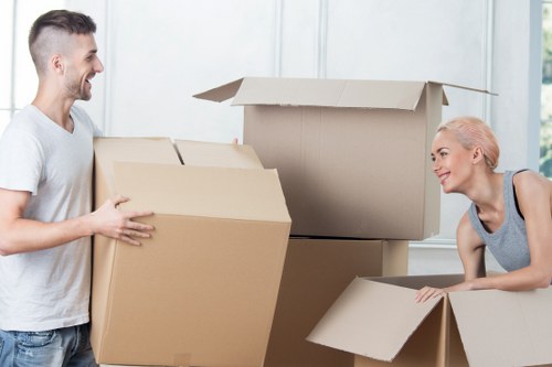 Professional packing supplies used for Finchley removals
