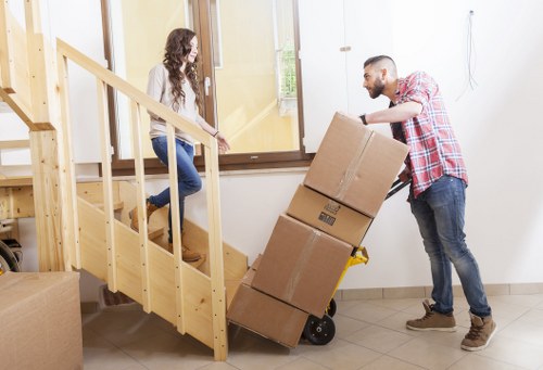 Office relocation planning with removal services in Finchley