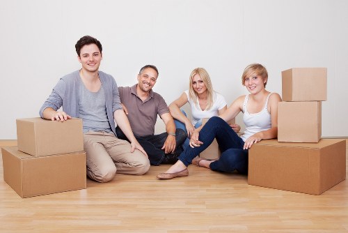 Newly settled Finchley home after moving day