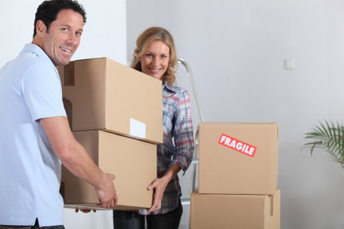 Packing and preparation for a Finchley house move